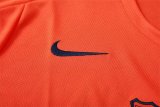 Barcelona Training  Fans Kits Orange 1:1 Quality Soccer Jersey 25-26 (Kids And Man )