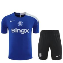 Chelsea  Training  Fans Kits  Blue  1:1 Quality Soccer Jersey 25-26 (Kids And Man )
