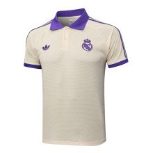 Real Madrid  Polo Fans Yollow  1:1 Quality Soccer Jersey  25-26