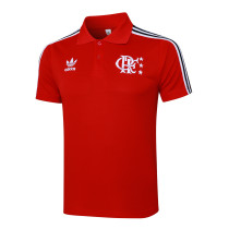 Flamenco  Polo Fans  Red 1:1 Quality Soccer Jersey  25-26