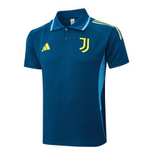 Juventus  Polo Fans Blue 1:1 Quality Soccer Jersey  25-26