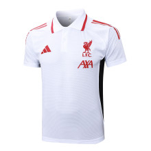 Liverpool Polo Fans  White 1:1 Quality Soccer Jersey  25-26