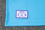 Real Madrid  Polo Fans Light Blue 1:1 Quality Soccer Jersey  25-26