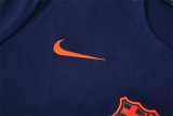 Barcelona Training  Fans Kits Blue   1:1 Quality Soccer Jersey 25-26 (Kids And Man )