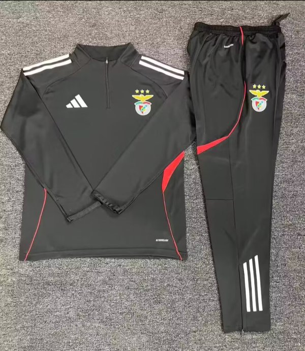 benfica Training  Tracksuit Black  1:1  25-26