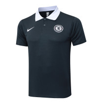 Chelsea Polo Fans Drak Grey 1:1 Quality Soccer Jersey  25-26