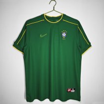 Retro Brazil Goalkeeper 1:1 Quality Soccer Jersey  1998