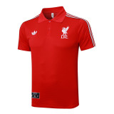 Liverpool Polo Fans  Red 1:1 Quality Soccer Jersey  25-26