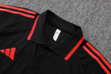 Bayern Munich Polo Fans  Black  1:1 Quality Soccer Jersey  25-26