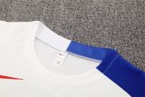 PSG Paris Training  Fans kits White 1:1 Quality Soccer Jersey 25-26 (Kids And Man )