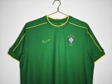 Retro Brazil Goalkeeper 1:1 Quality Soccer Jersey  1998