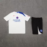 PSG Paris Training  Fans kits White 1:1 Quality Soccer Jersey 25-26 (Kids And Man )