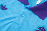 Real Madrid  Polo Fans Light Blue 1:1 Quality Soccer Jersey  25-26