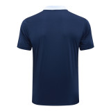 France Polo Fans Blue 1:1 Quality Soccer Jersey  24-25