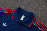 Arsenal Polo Retro Fans  Blue 1:1 Quality Soccer Jersey  25-26
