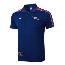 Arsenal Polo Retro Fans  Blue 1:1 Quality Soccer Jersey  25-26