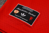 Manchester United Polo Retro Fans  Red 1:1 Quality Soccer Jersey  25-26