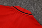 Manchester United Polo Retro Fans  Red 1:1 Quality Soccer Jersey  25-26