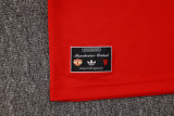 Manchester United Polo Retro Fans  Red 1:1 Quality Soccer Jersey  25-26