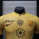 Al Ittihad Saudi  Third Away Yellow Player 1:1 Quality Soccer Jersey 25-26