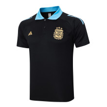 Argentina Polo Fans Black 1:1 Quality Soccer Jersey  24-25