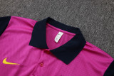 Barcelona Polo Fans  Purple 1:1 Quality Soccer Jersey  25-26