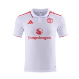 Manchester United Polo Fans White 1:1 Quality Soccer Jersey  25-26
