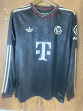 Bayern Munich Third Away Long sleeves fans  1:1  Quality Soccer Jersey  25-26