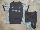 Sporting Gijon Away Kids Fans  1:1 Quality Soccer Jersey   25-26
