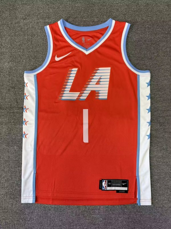 Los Angeles Clippers  Red #11 NARDEN NBA Jerseys  25-26
