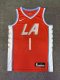 Los Angeles Clippers  Red #11 NARDEN NBA Jerseys  25-26