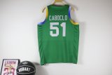 Brazil Green #51 CABOCLO NBA Jerseys  2024