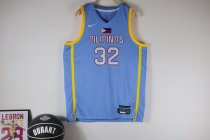 Philippines Blue #32 BROWNLEE NBA Jerseys  2024