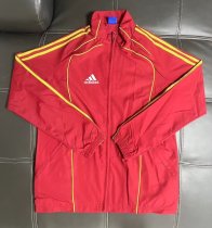 Adidas Windbreaker  Red 1:1 Quality Soccer Jersey  25-26