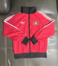 Leverkusen Windbreaker  Red 1:1 Quality Soccer Jersey  25-26