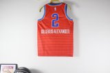 Oklahoma City Thunder  kids  Red  #2 GILGEOUS- ALEXANDER  NBA Jerseys