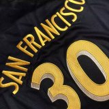 Golden State Warriors  Black  #30 CURRY NBA Jerseys