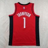 Houston Rockets Red   #1 THOMPSON  NBA Jerseys