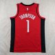 Houston Rockets Red   #1 THOMPSON  NBA Jerseys