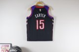 Toronto Raptors kids  purple #15 CARTER  NBA Jerseys  25-26