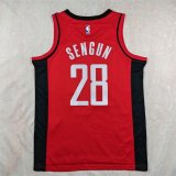 Houston Rockets Red   #28 SENGUN NBA Jerseys