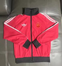 spain   Windbreaker  Red 1:1 Quality Soccer Jersey  25-26