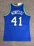 Dallas Mavericks  Retro Blue #41 NOWITZKI NBA Jerseys