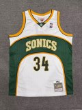 SONICS  Retro White #34 ALLEN NBA Jerseys  2026