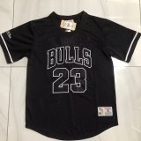 Chicago Bulls  Black #23 JORDAN NBA Jerseys
