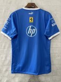 F1 Ferrari Blue round neck  Short Sleeve Racing Suit 2025