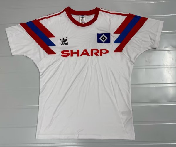 Retro Hamburger SV Home Fans 1:1 Quality Soccer Jersey 1990-1991