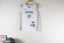 Dallas Mavericks  kids  White  #11 IRVING NBA Jerseys  25-26