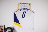 Indiana Pacers City Edition White Blue   #0 HALIBURTON  NBA Jerseys  2025