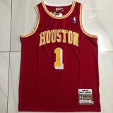 Houston Rockets  Red  #1 MCGRADY NBA Jerseys